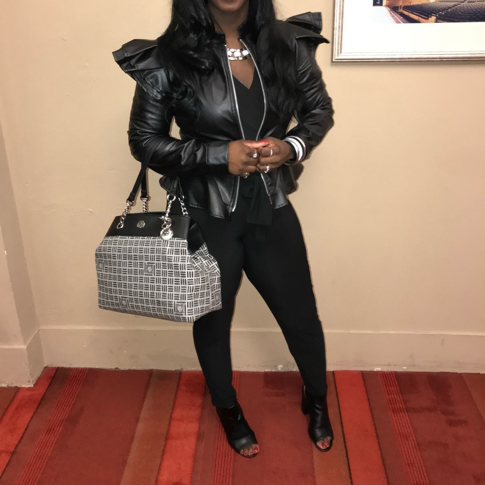 Pleather jacket